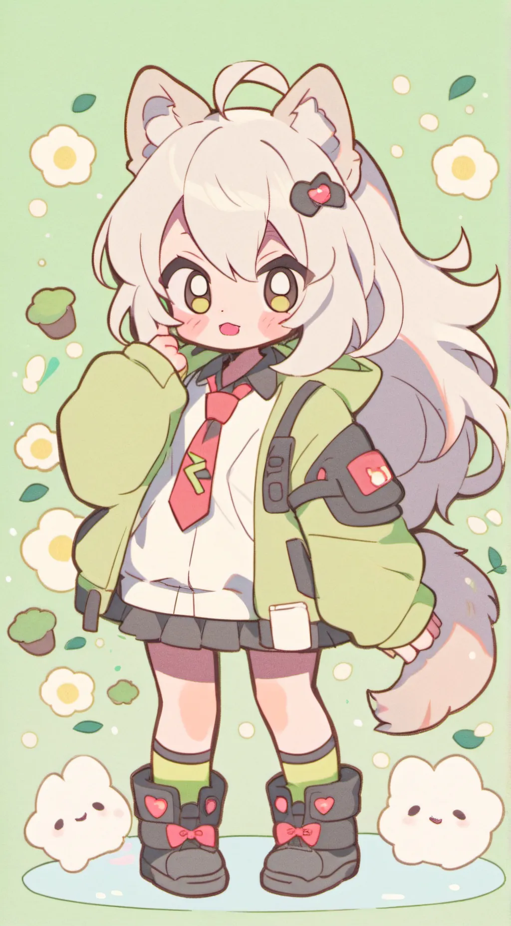 ai character: lilly background