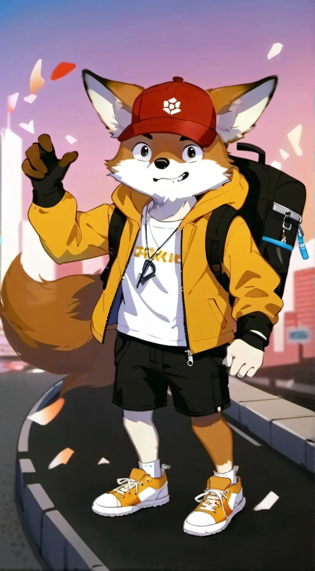 ai character: Lennox(my sonic OC background