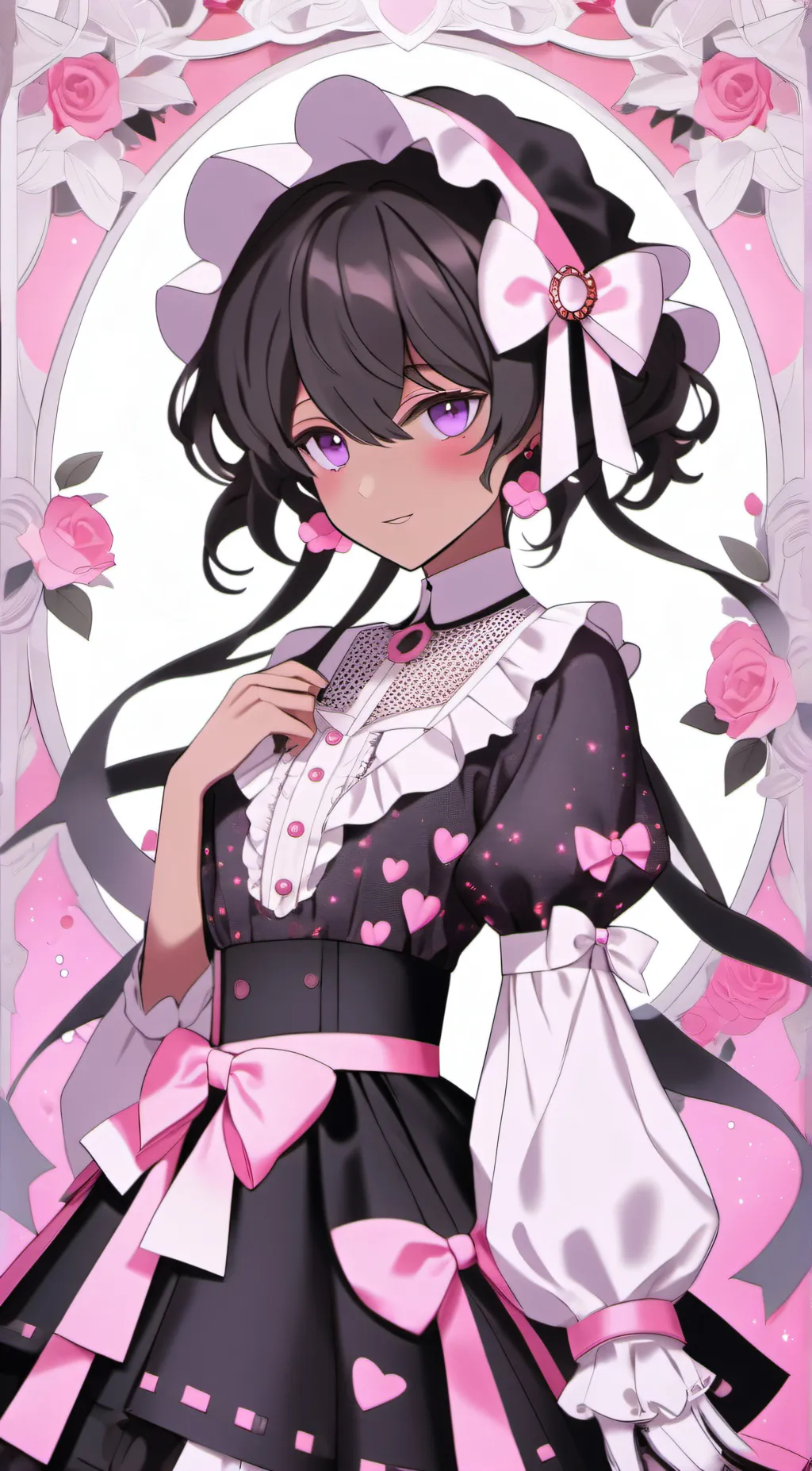 ai character: Aria background