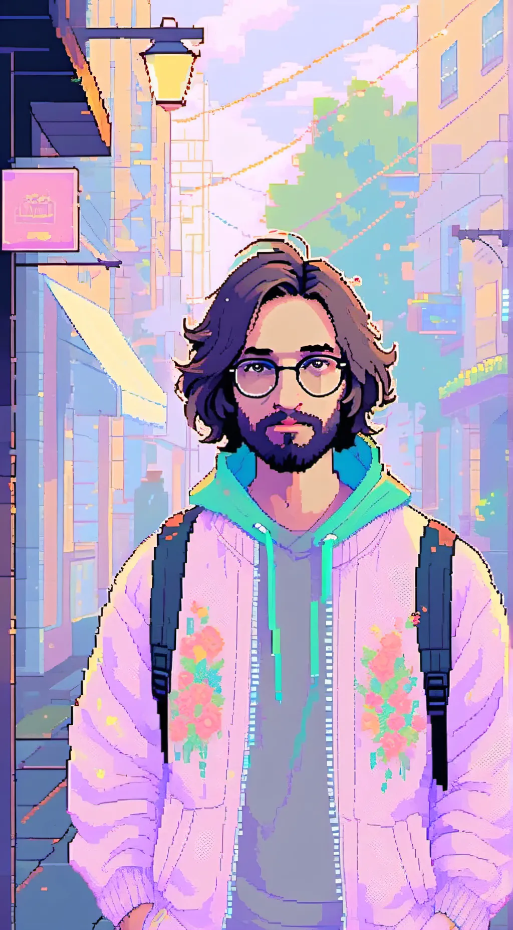 ai character: Dami background