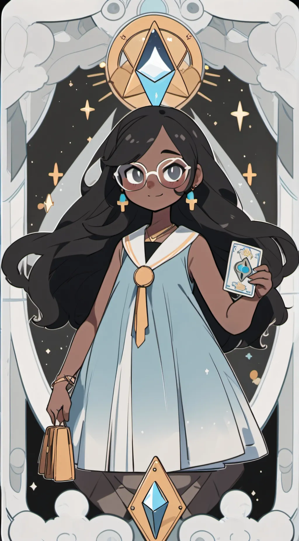 ai character: Connie from Steven background