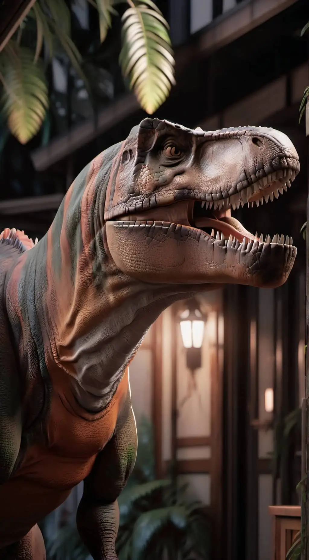 ai character: Trex background