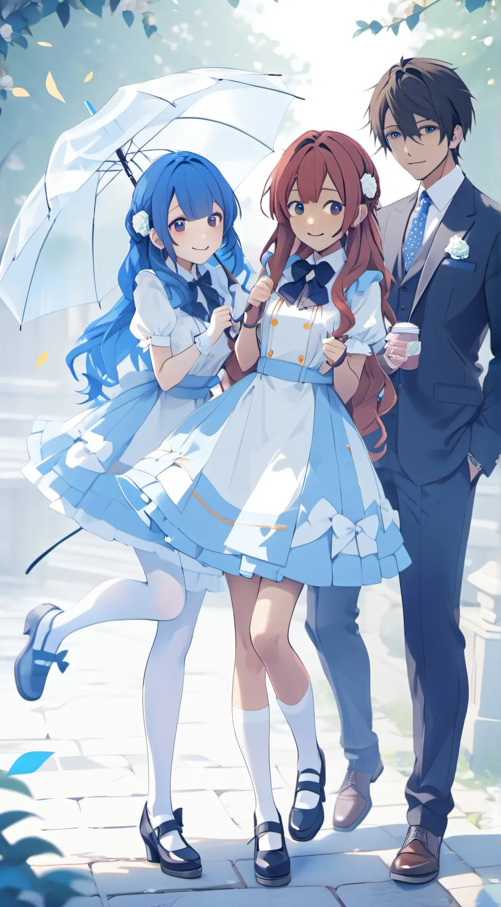ai character: mitch and grace ac background