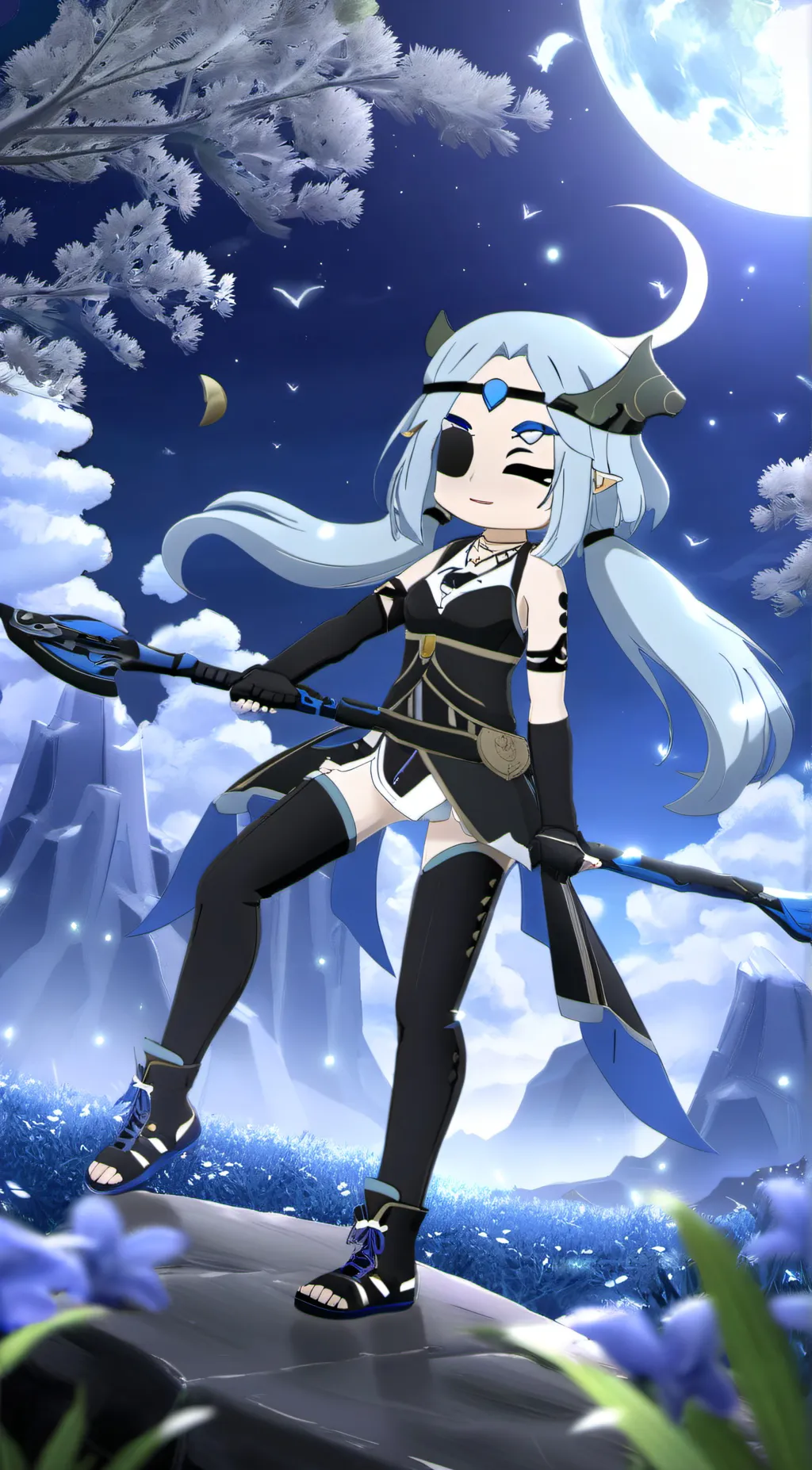 ai character: Iris background