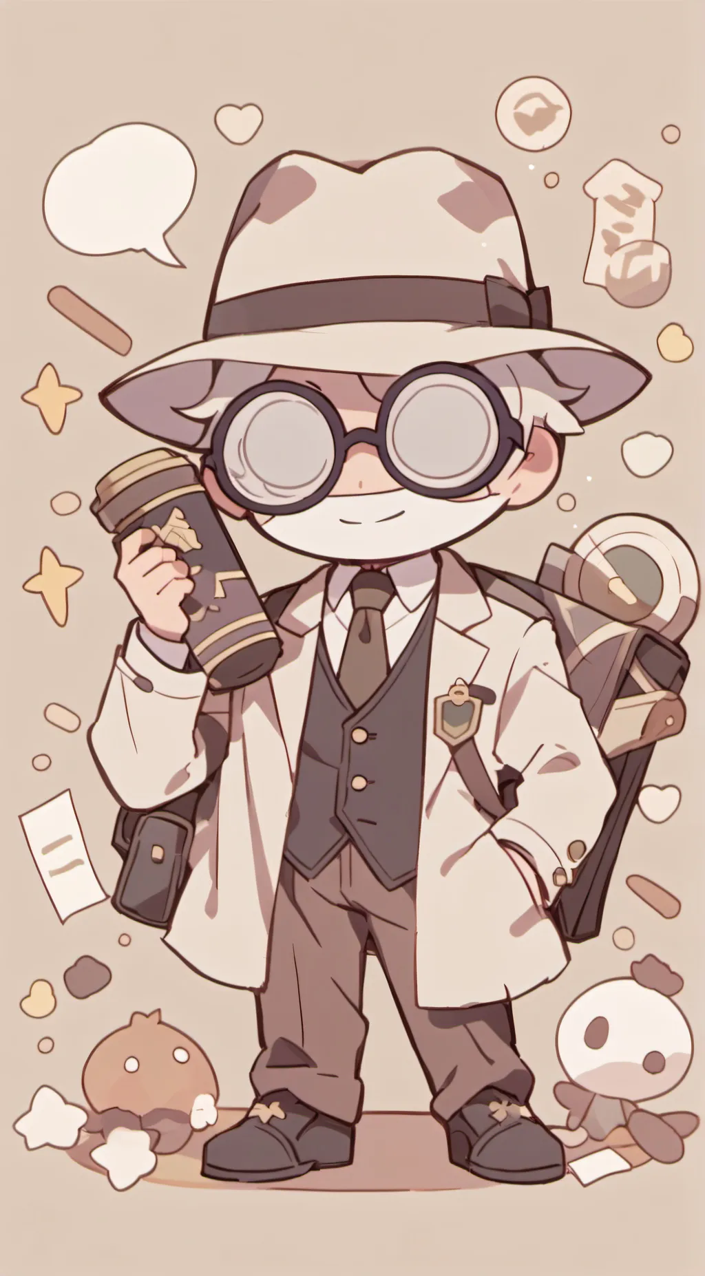 ai character: jack Griffin background