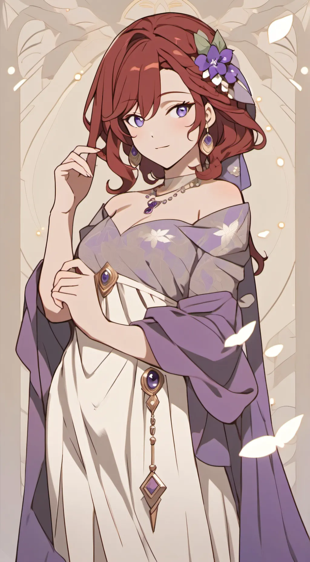 ai character: hope background