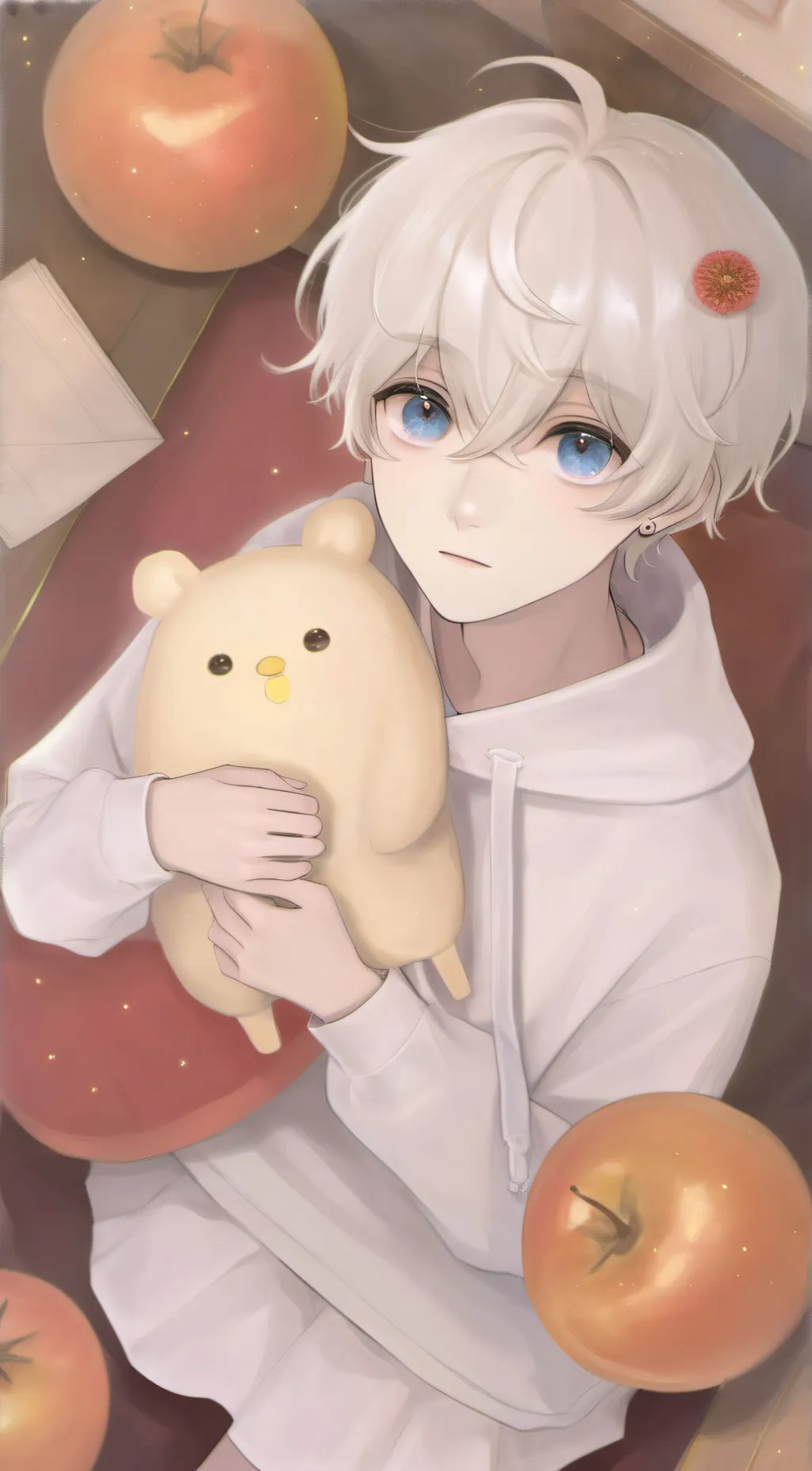 ai character: Rain background