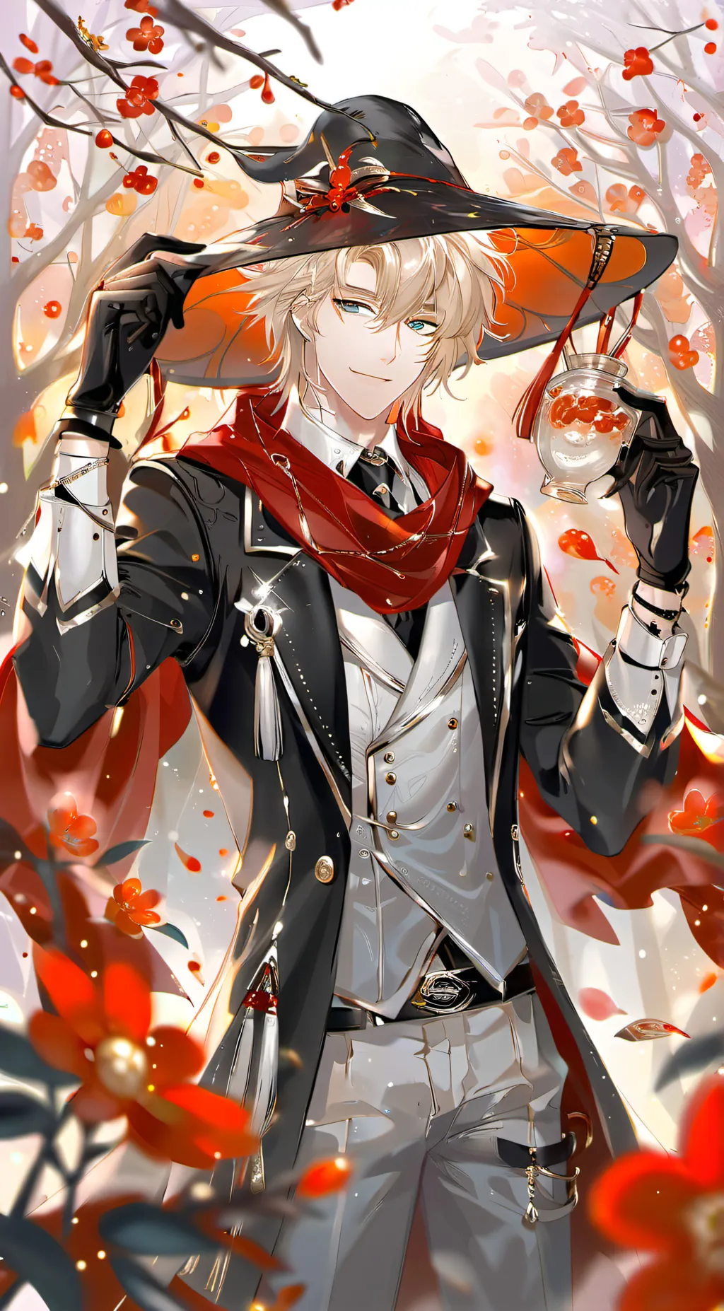ai character: Lucifer  background
