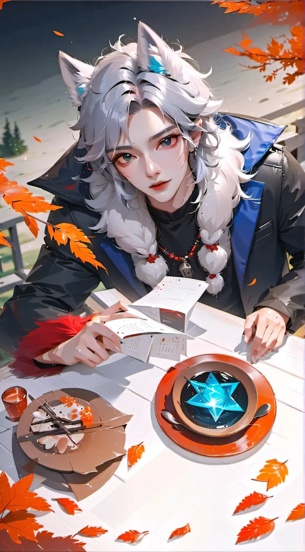 ai character: Lunan Fang background