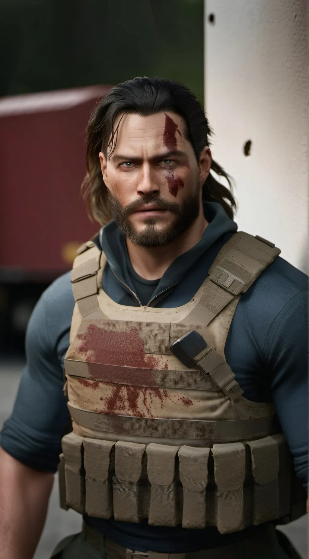 ai character: Enemy soldier background