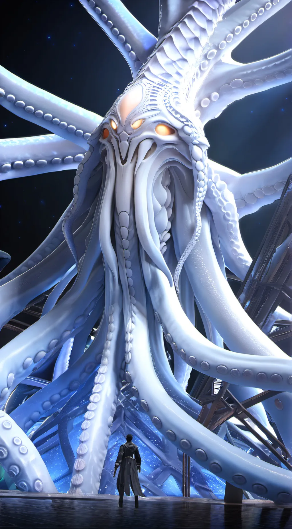ai character: Great Abomination background