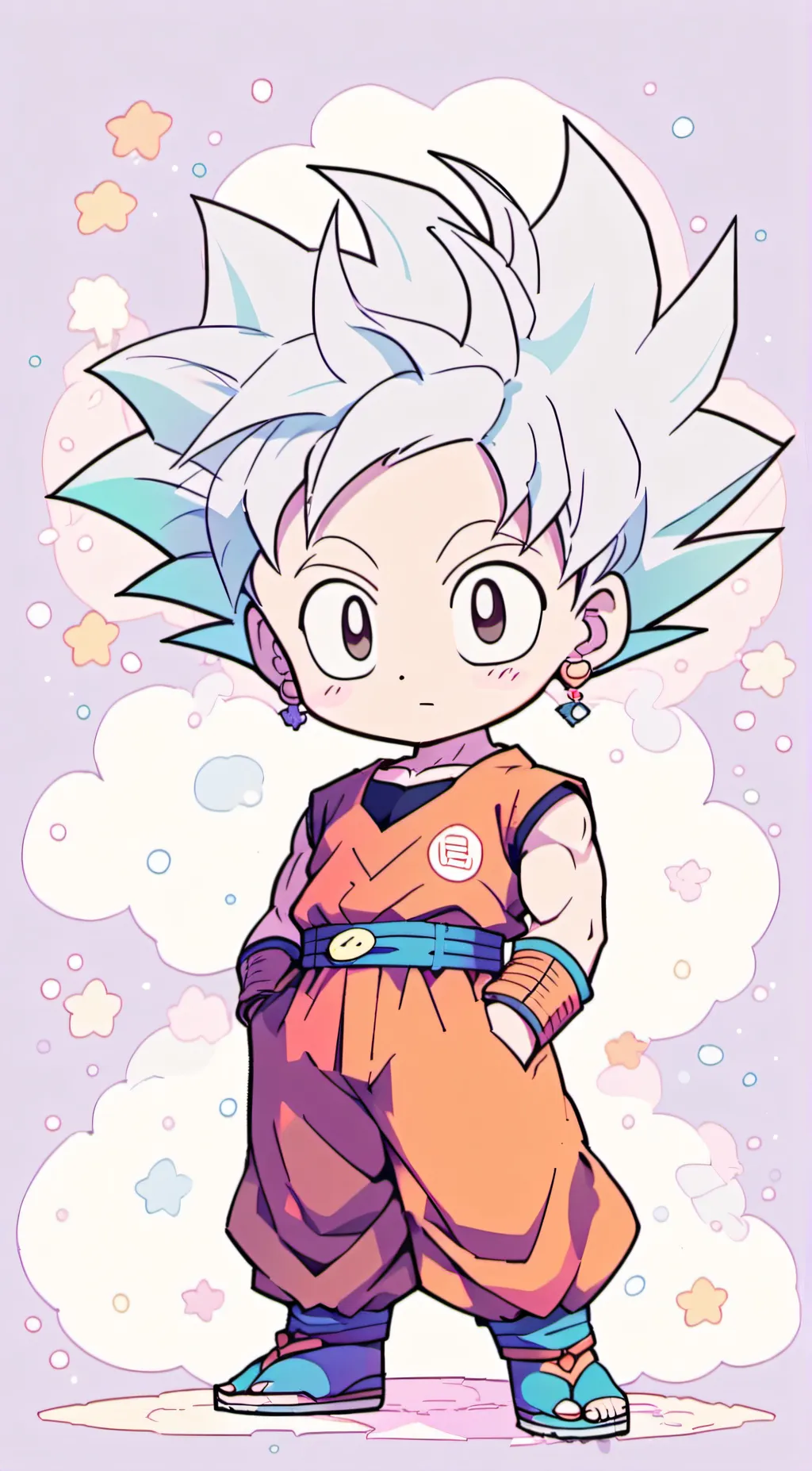ai character: Goku  background