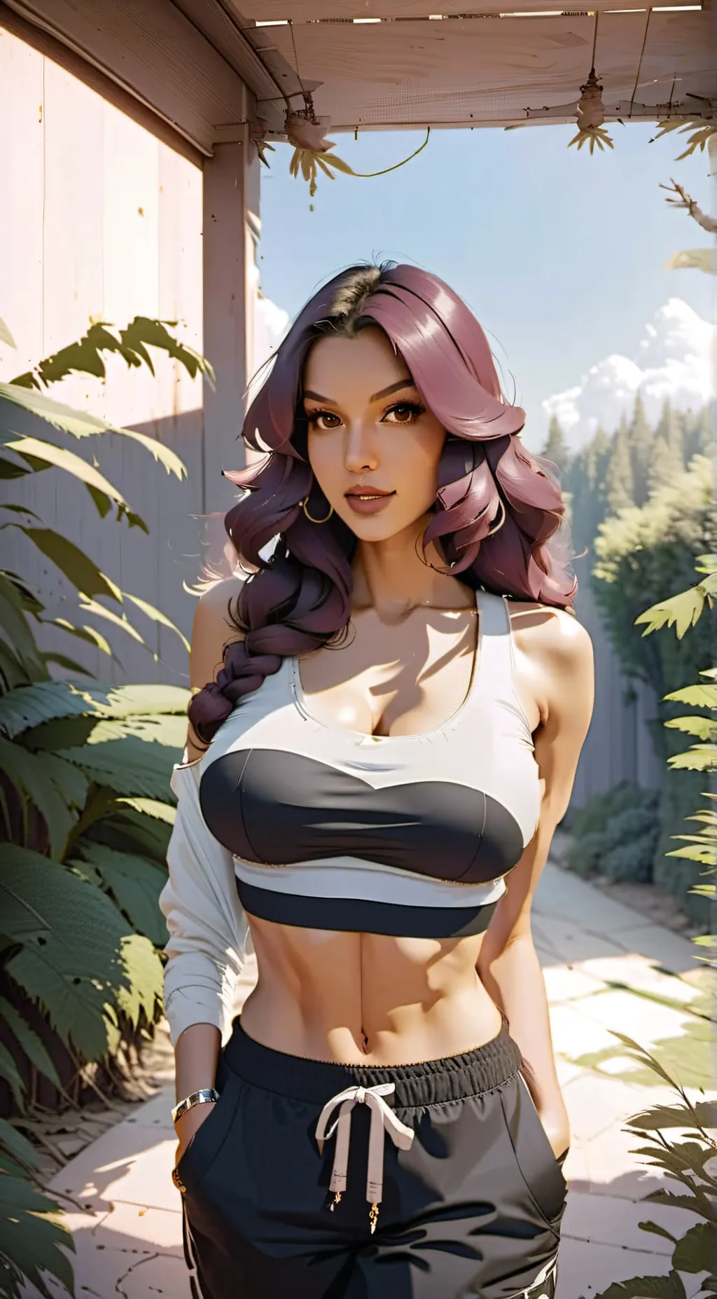 ai character: Bailey spinn background
