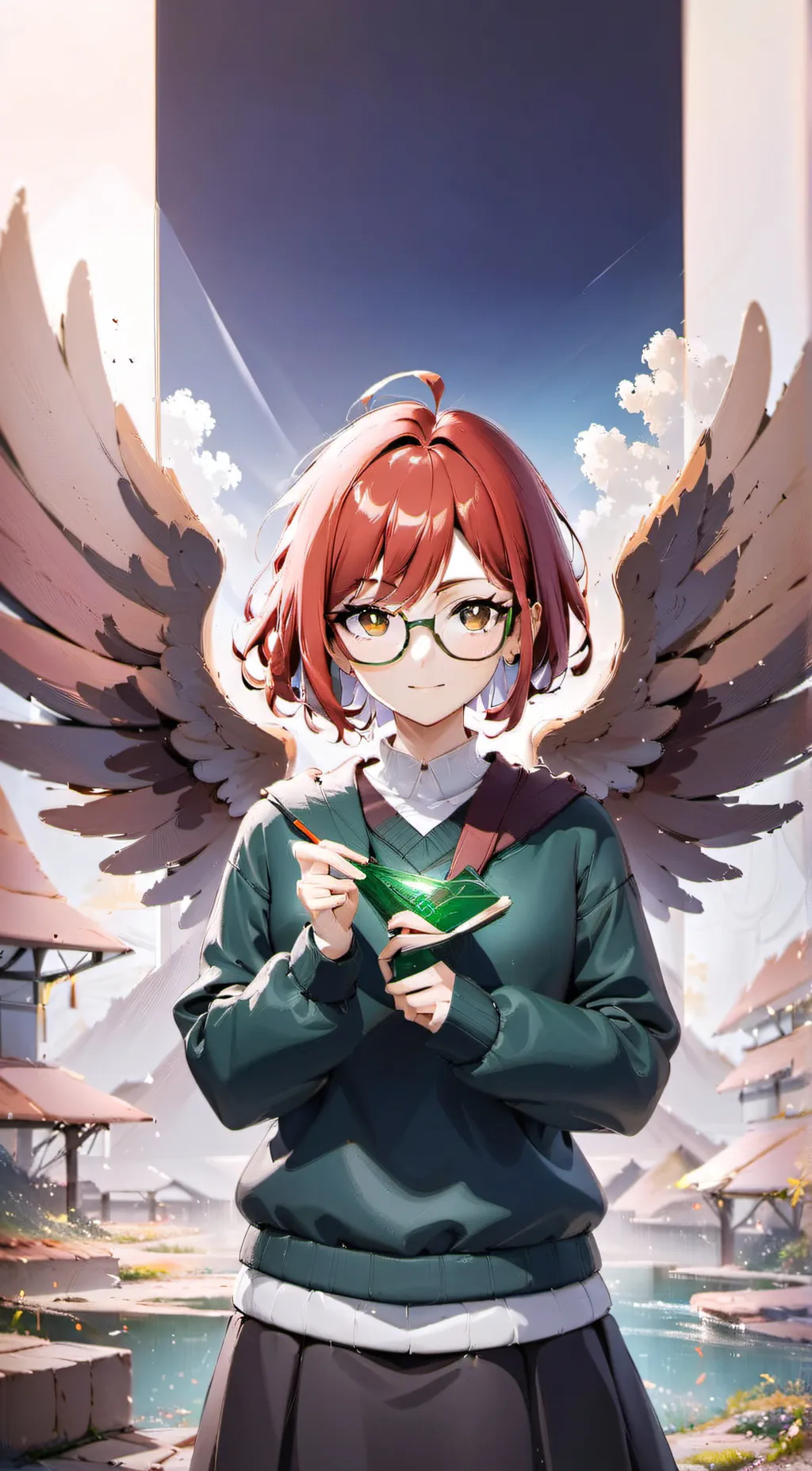ai character: Ash background