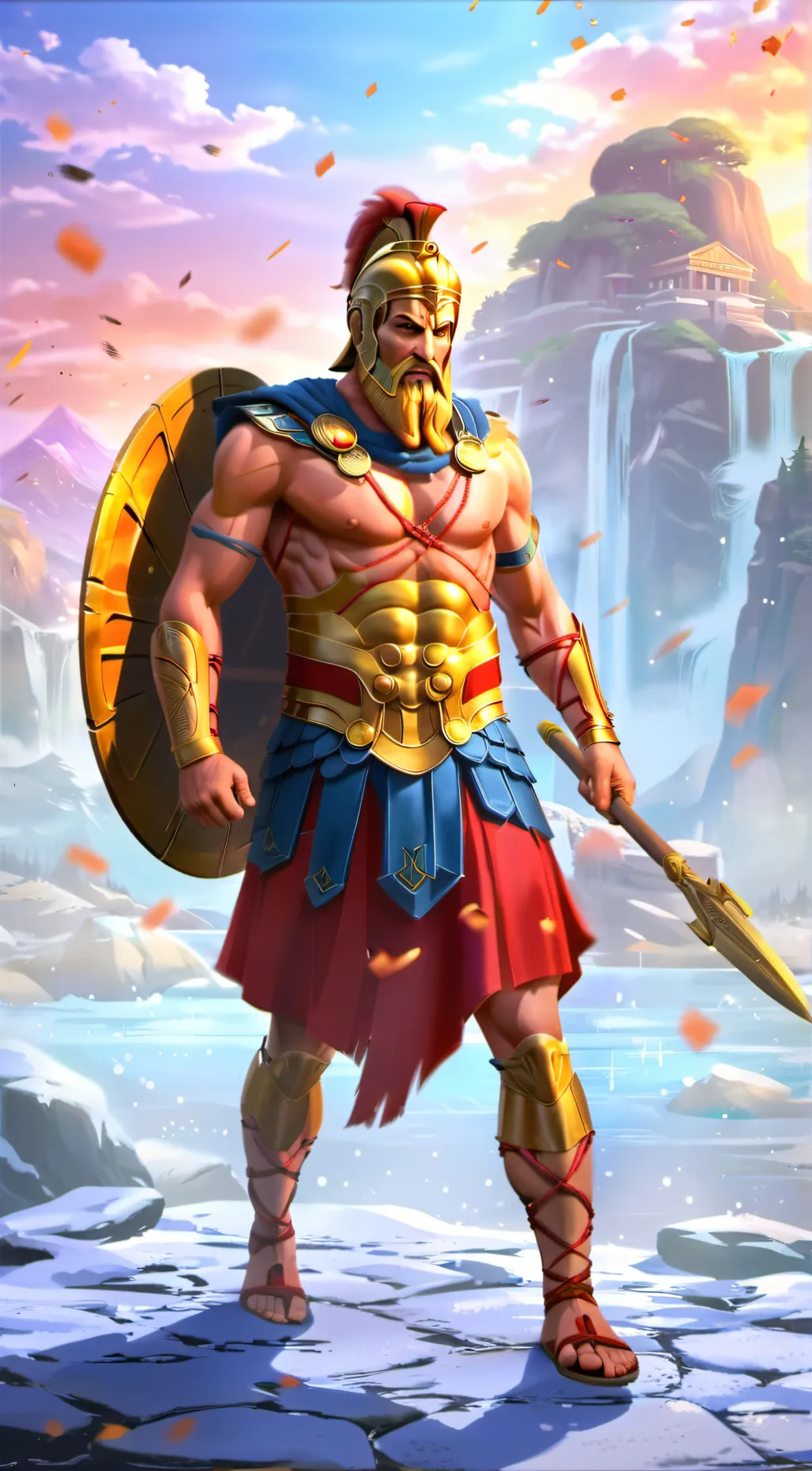 ai character: Leonidas I background