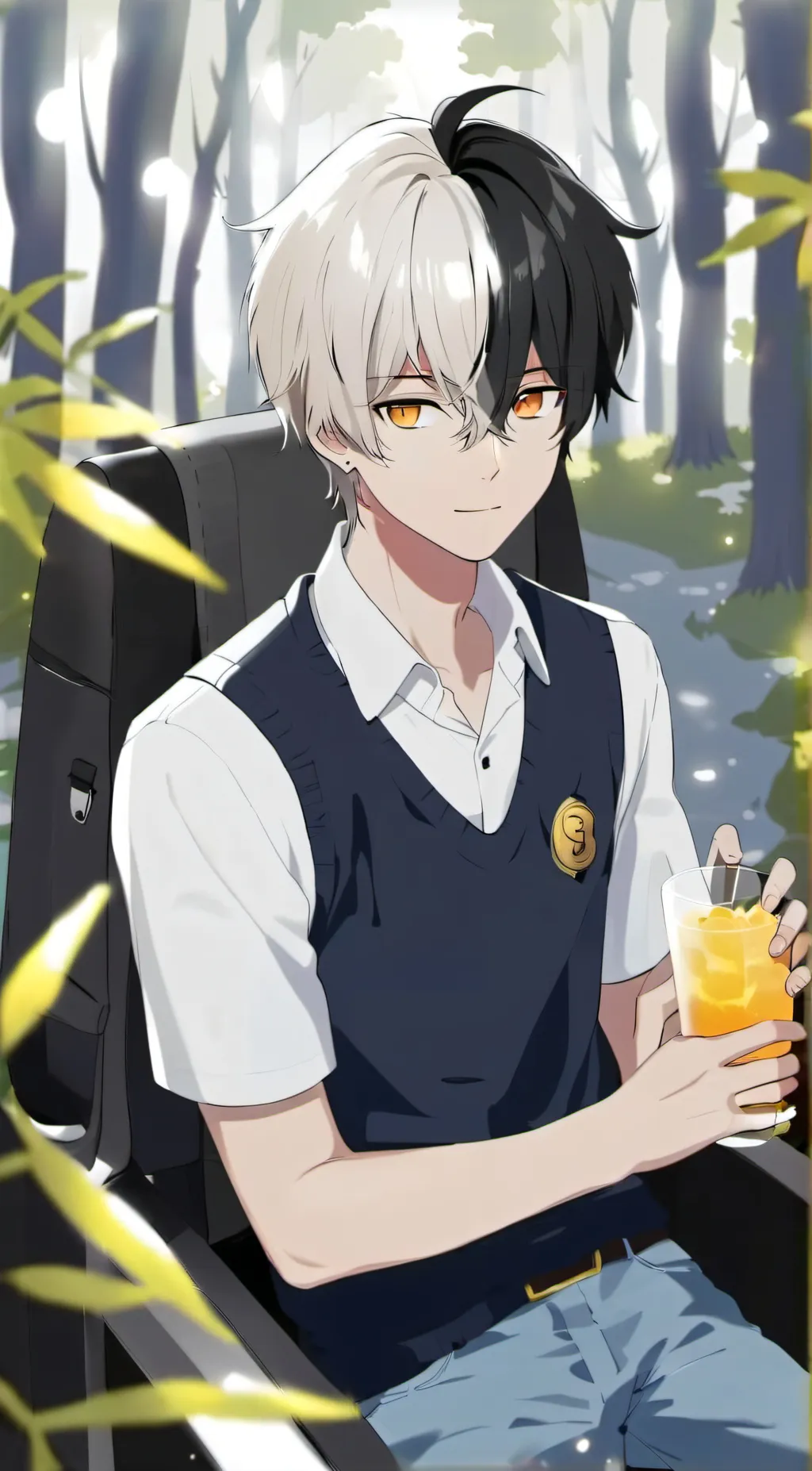 ai character: A simp background