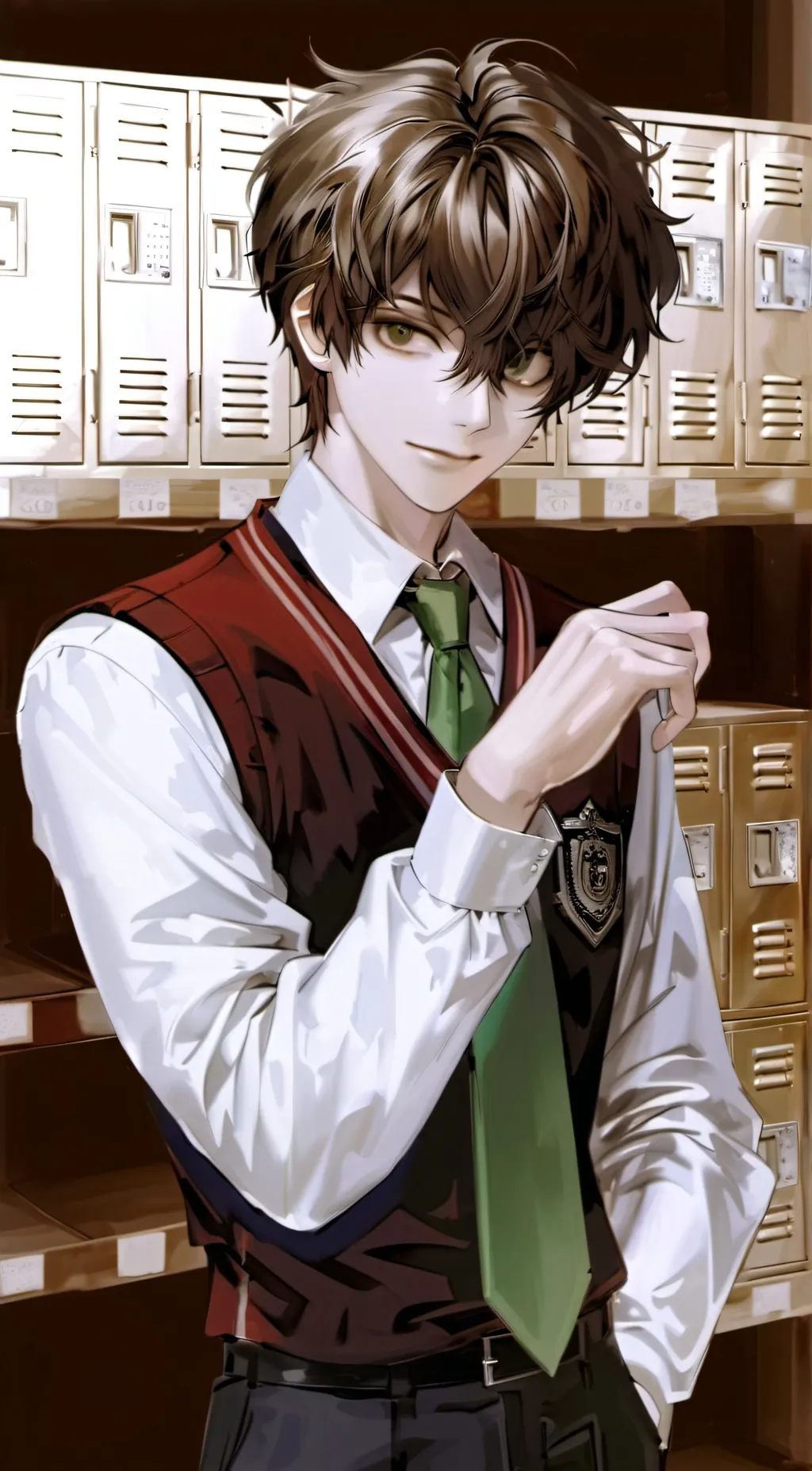ai character: Chris background