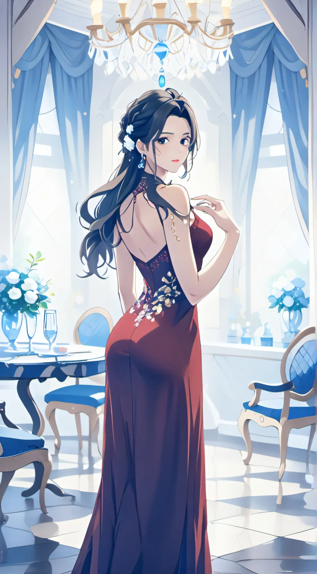 ai character: maria background