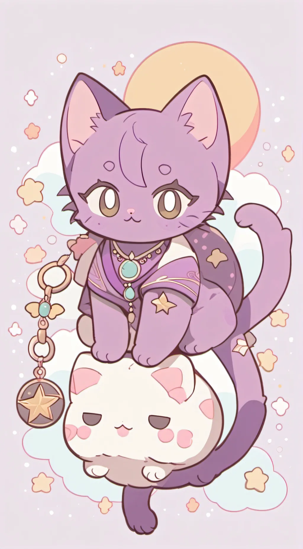 ai character: 🌙cat nap🌙 background
