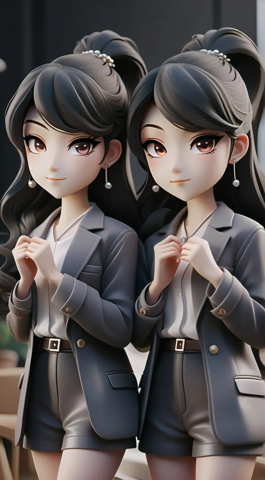 ai character: TMNT: Twin Sisters background
