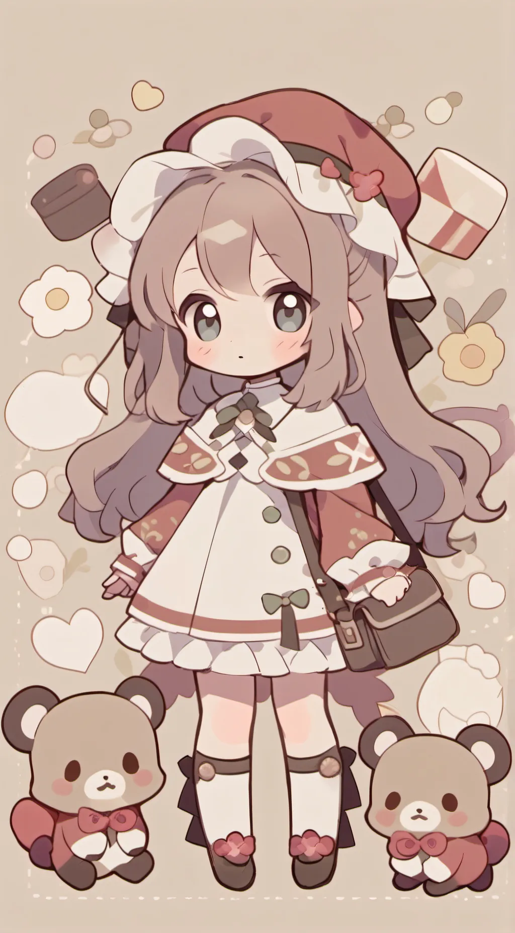 ai character: Choco background