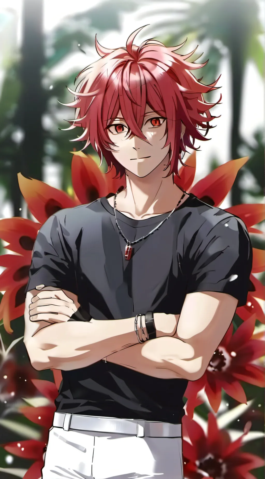 ai character: Kirishima (dorm) background