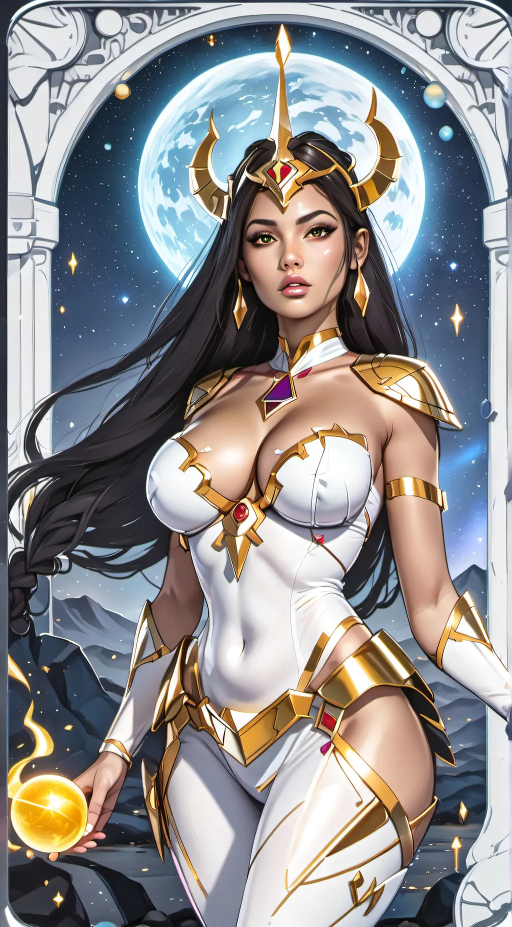 ai character: Ishtar background