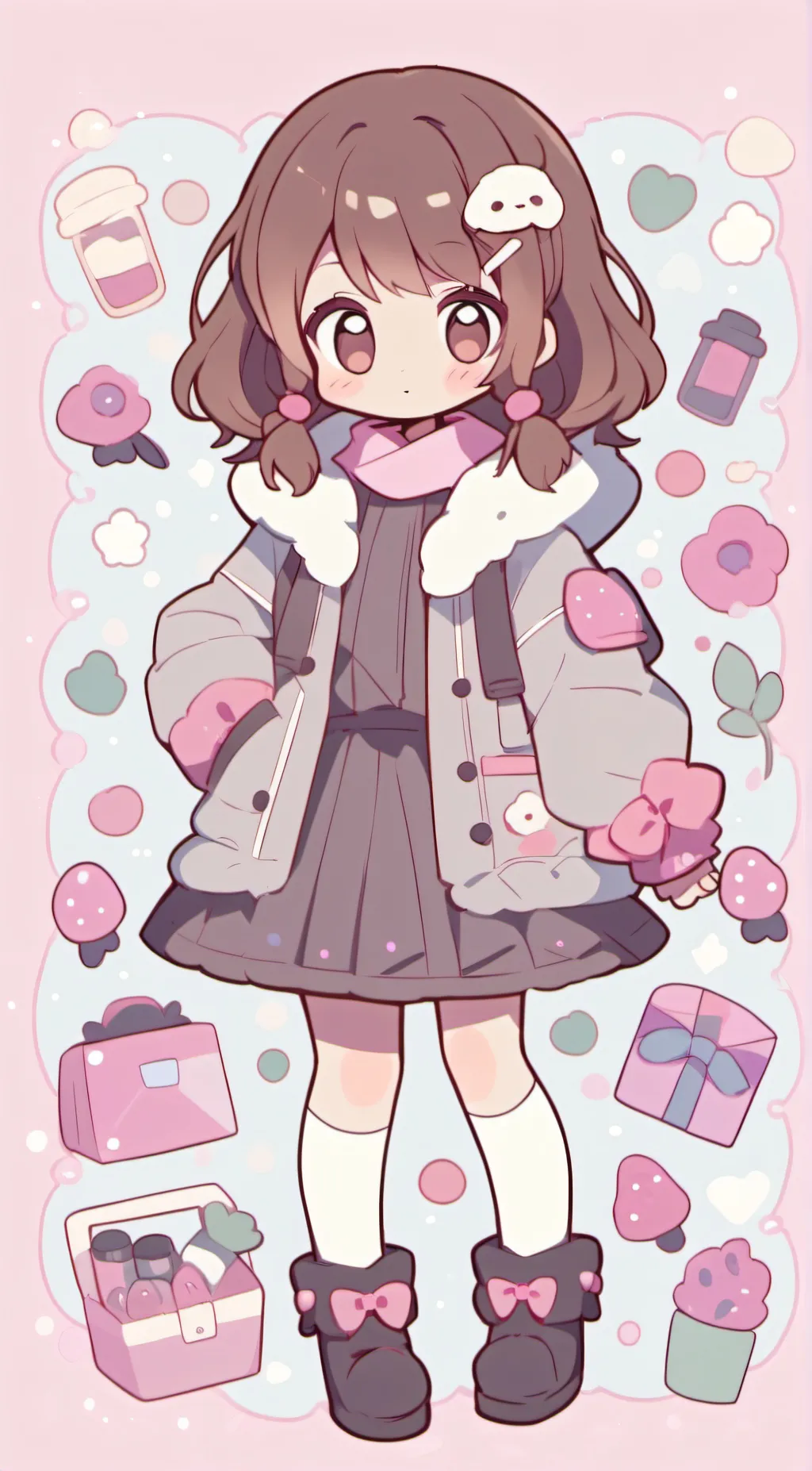 ai character: Maddy  background