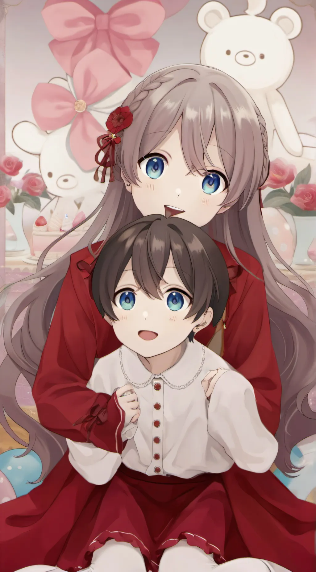 ai character: Siblings  background