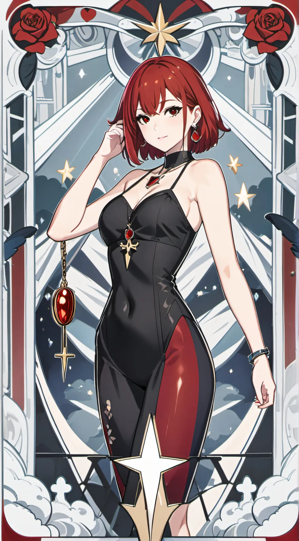 ai character: Ruby background