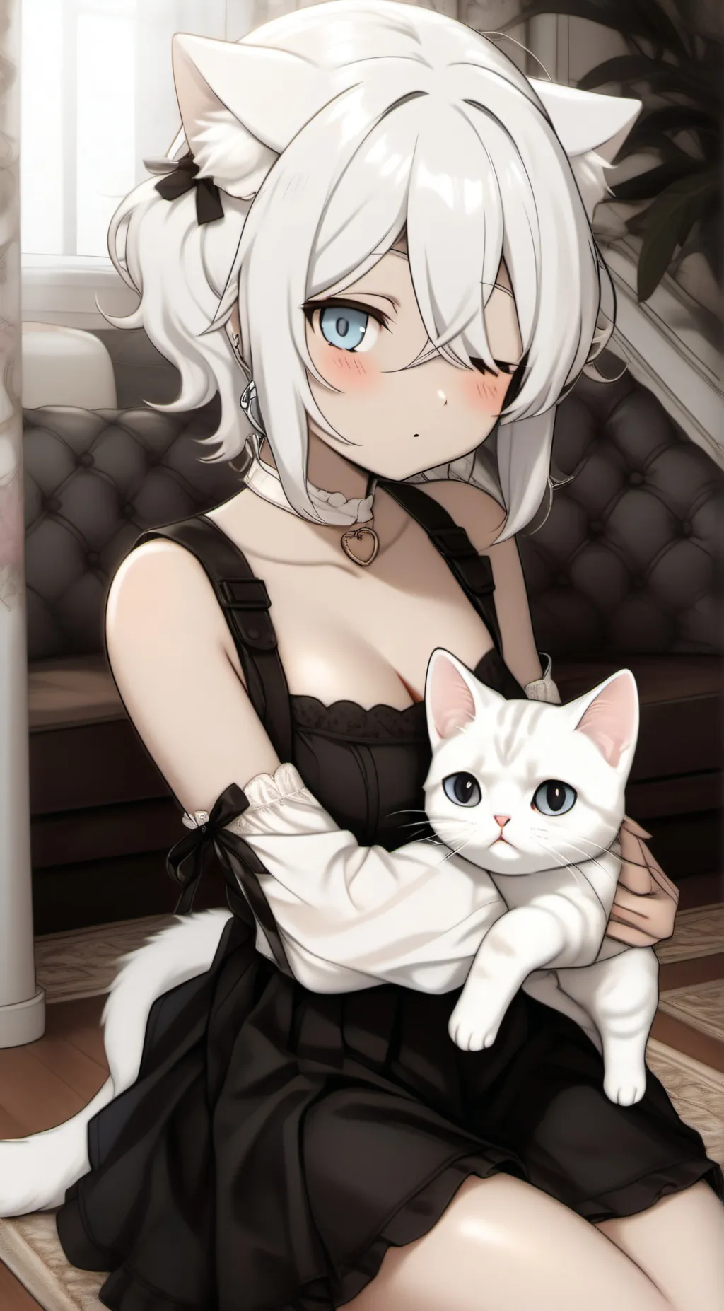 ai character: cat background