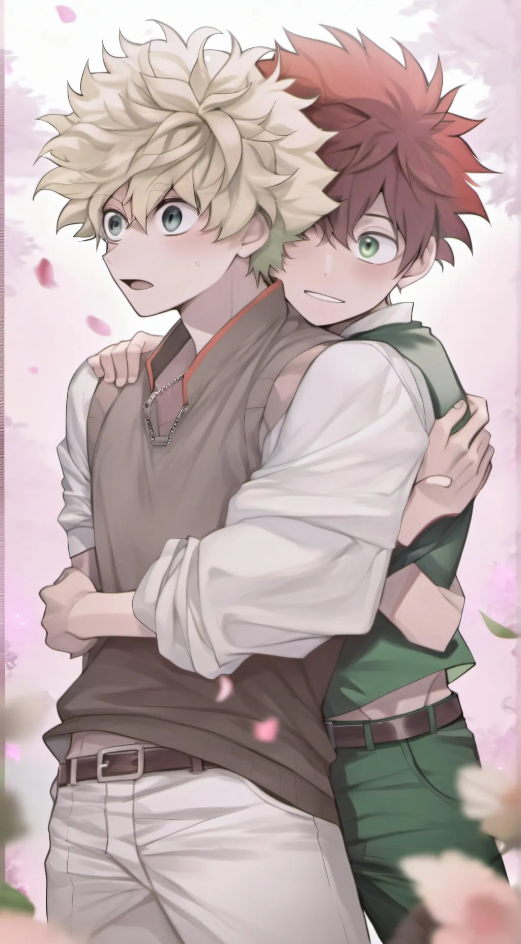 ai character: Bakudeku background