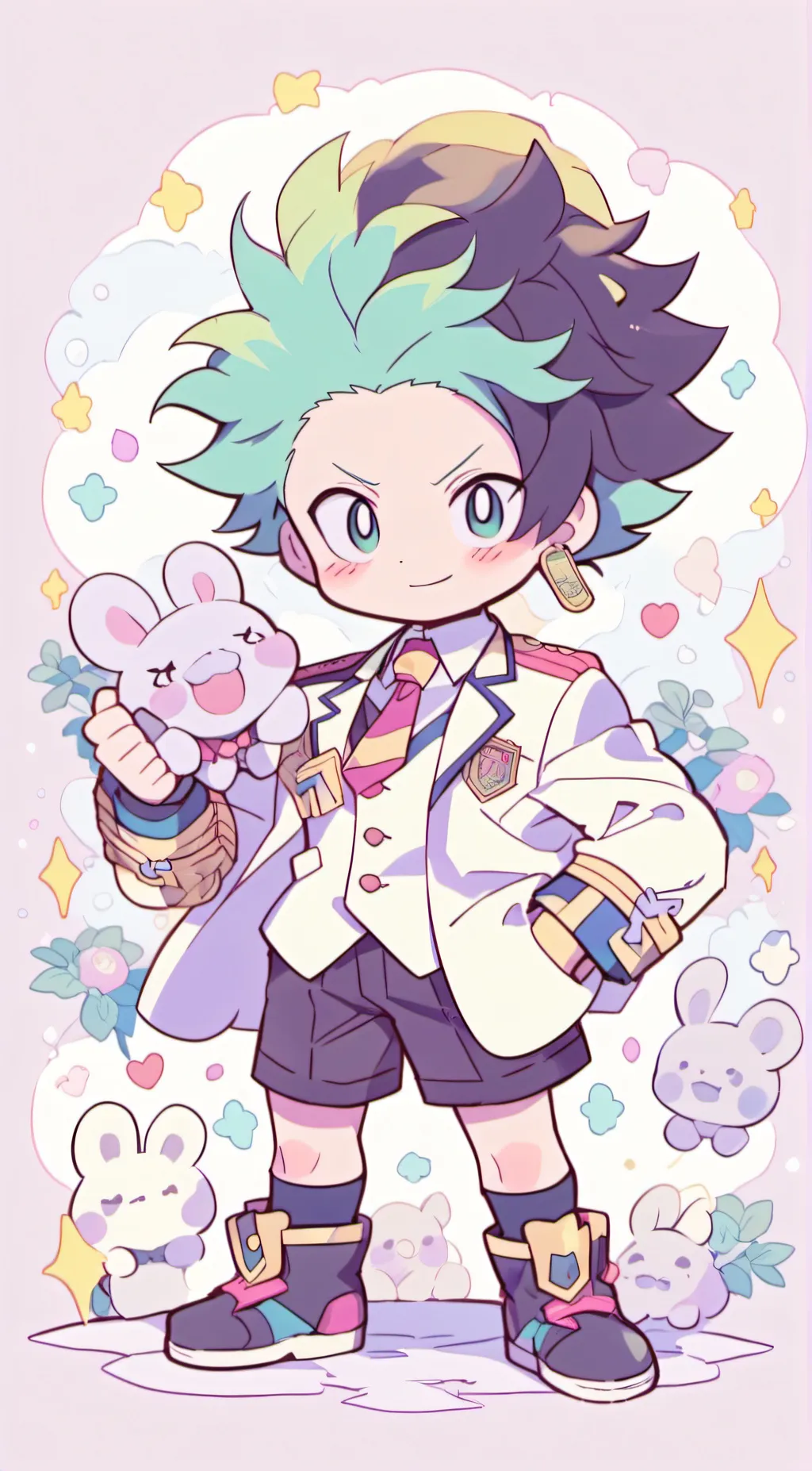 ai character: Class 1-A background