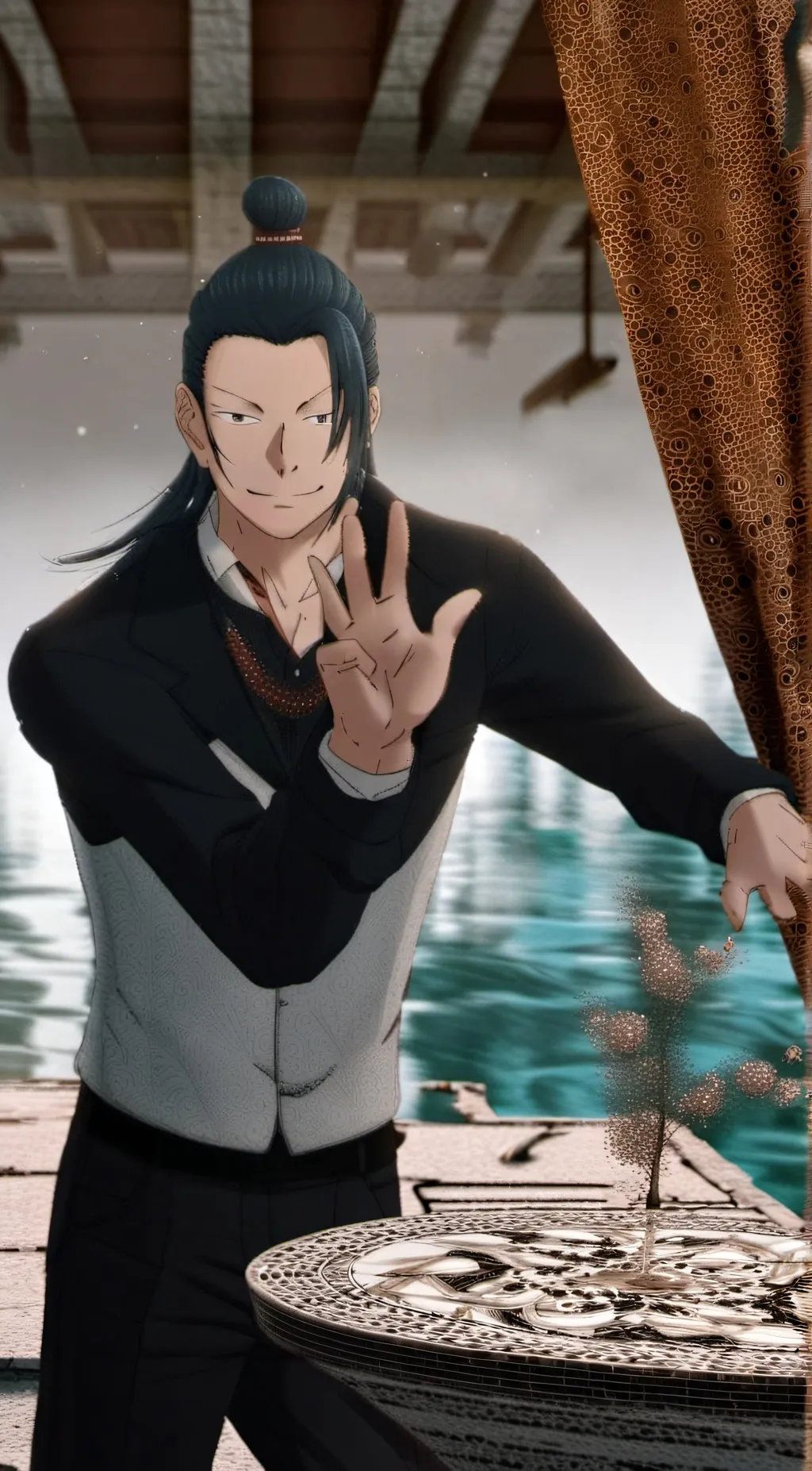 ai character: Geto background