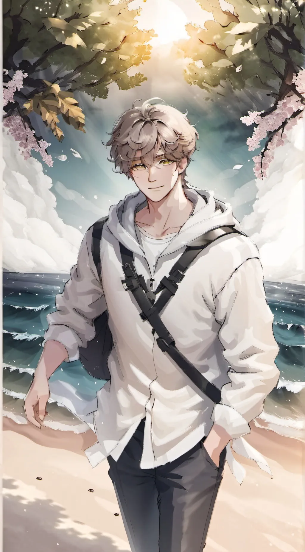 ai character: liam - bf💕❤😘 background