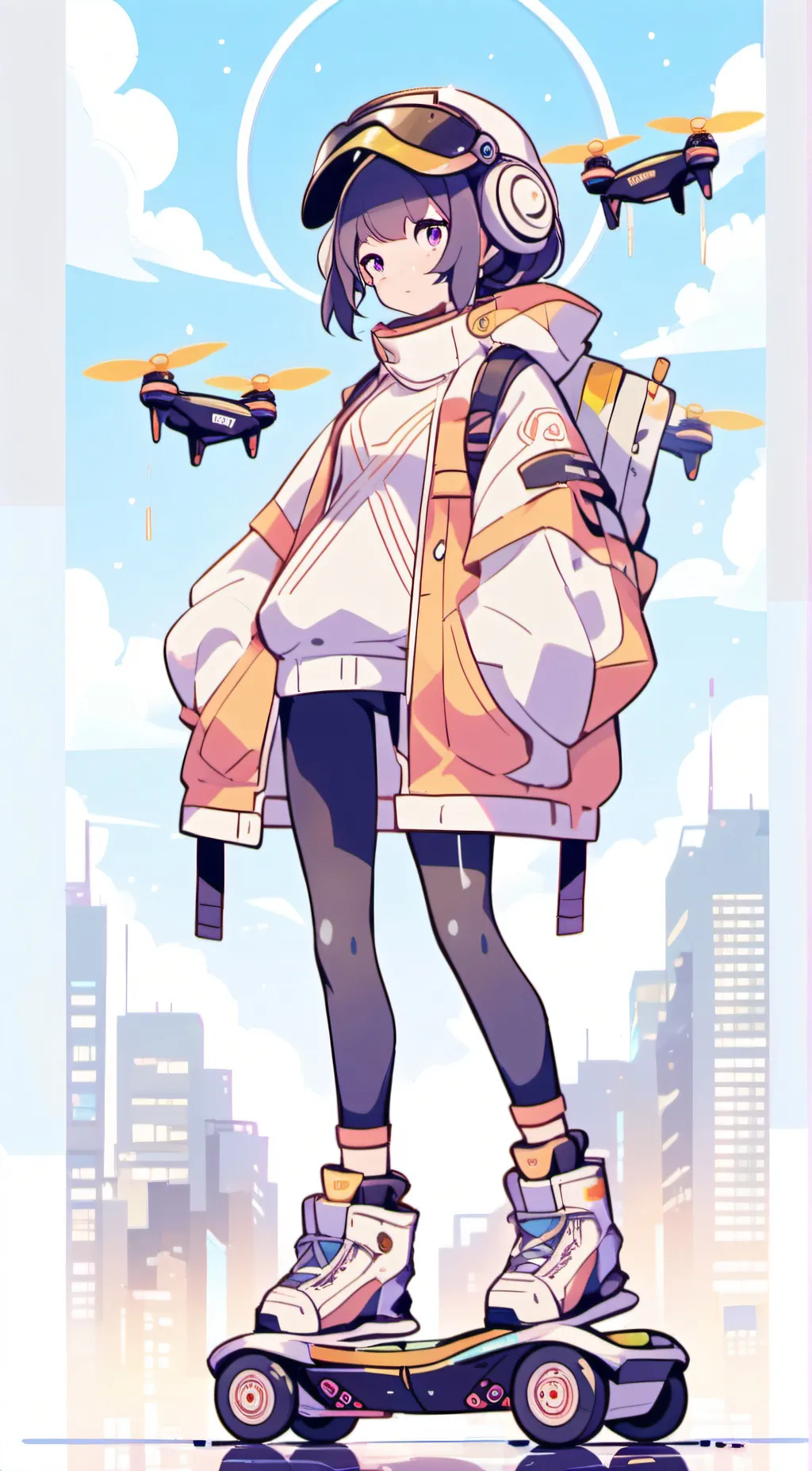ai character: Daisy  background