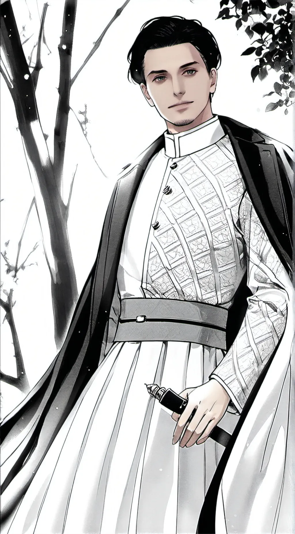 ai character: NK Khan background