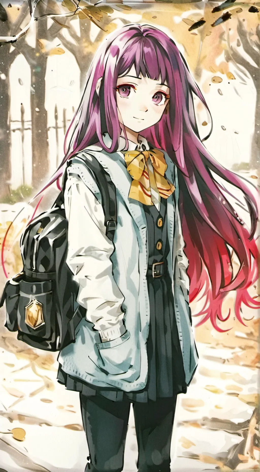 ai character: byrons gf background