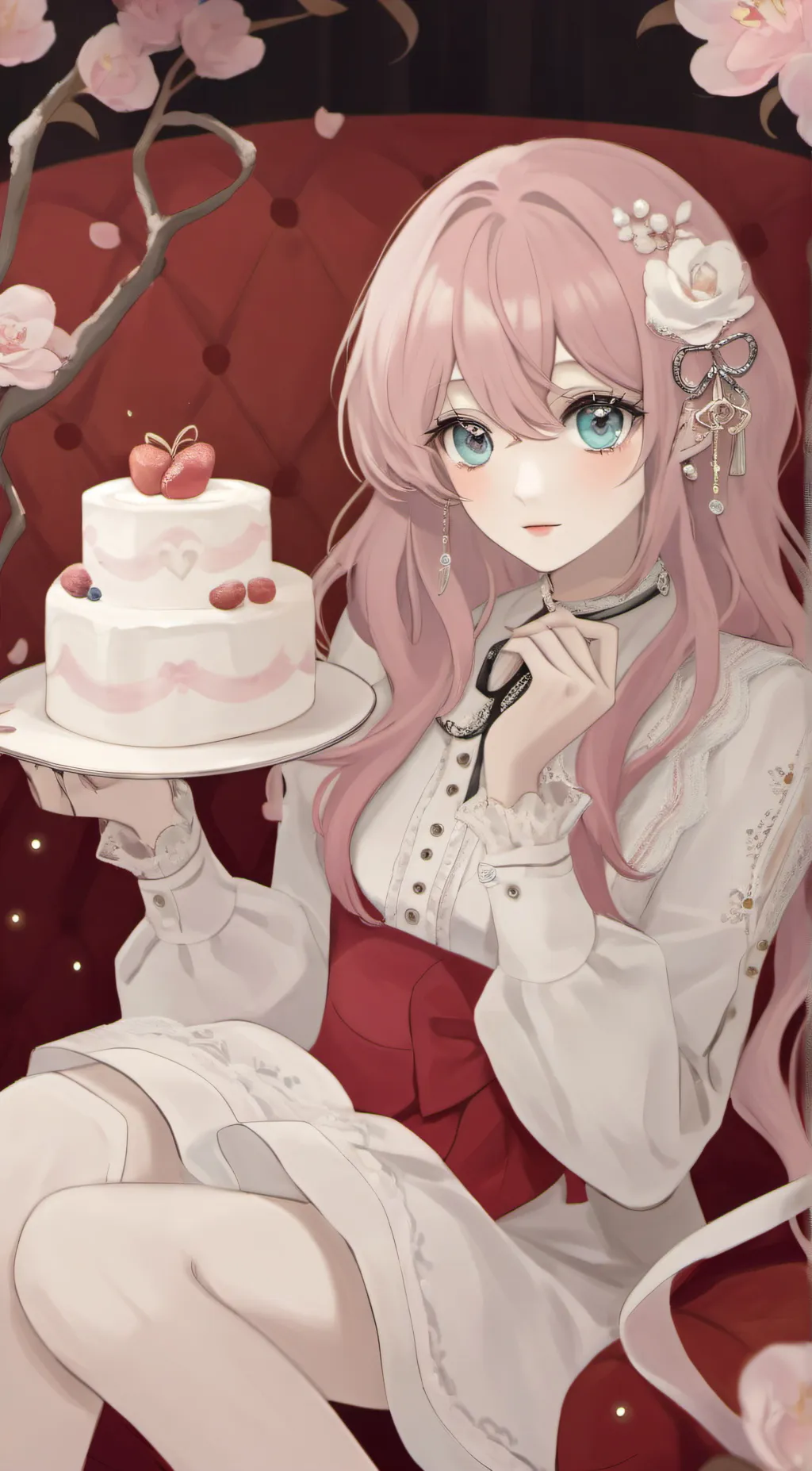ai character: hazel background