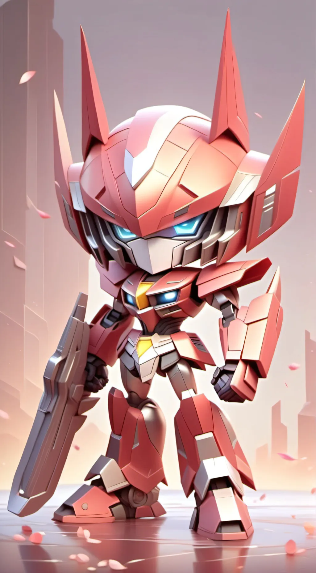 ai character: Knockout background