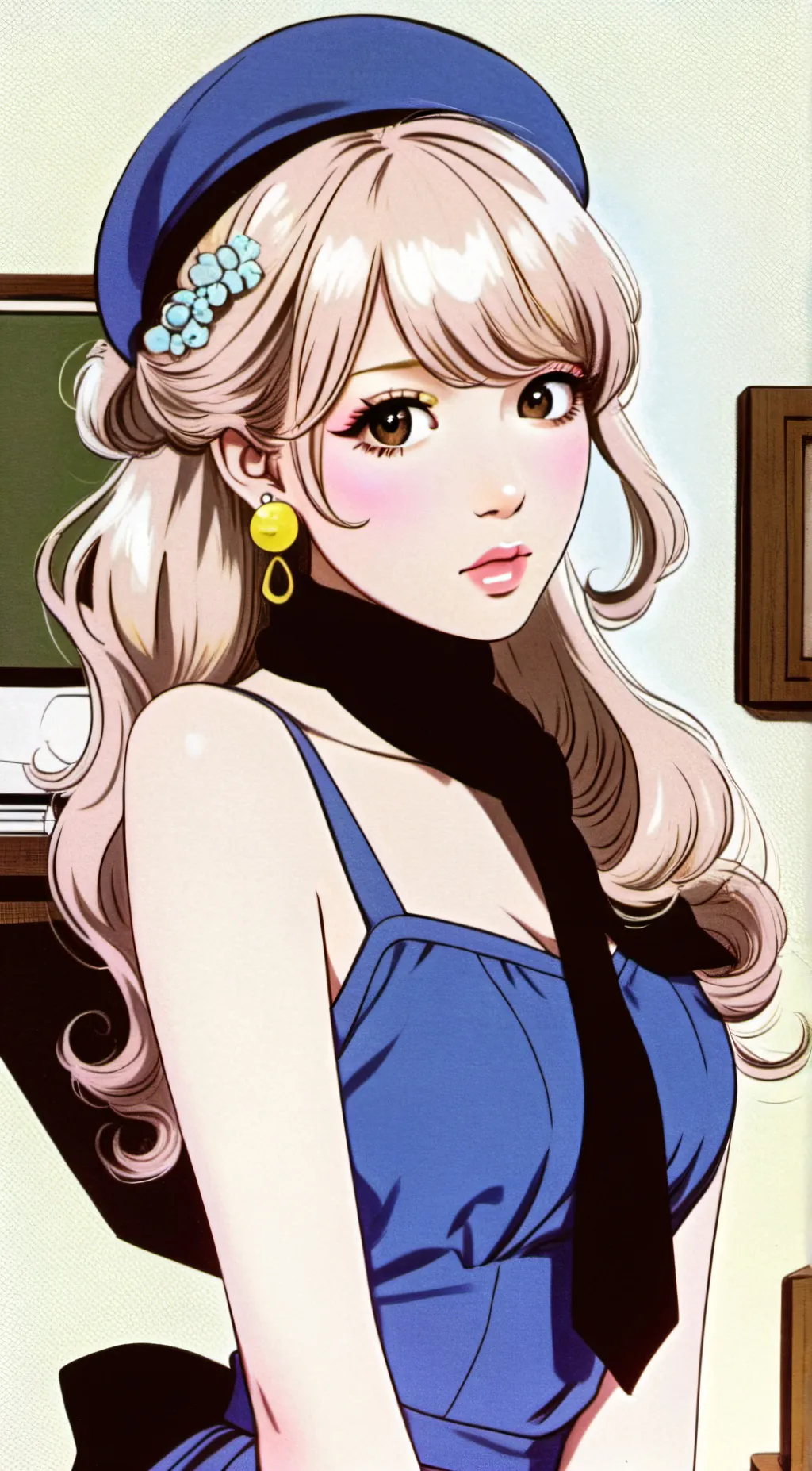 ai character: Himari background