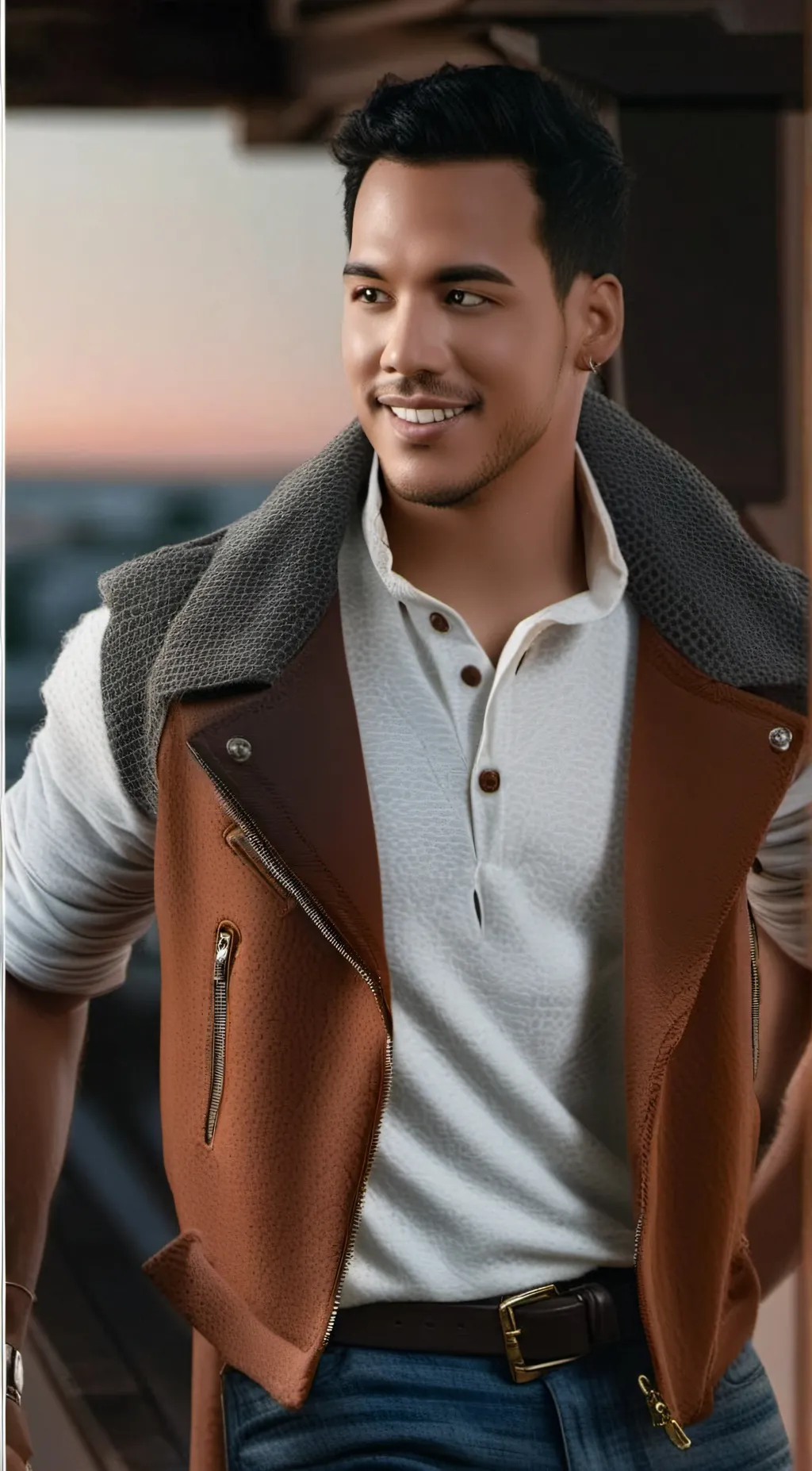 ai character: Romeo santos background