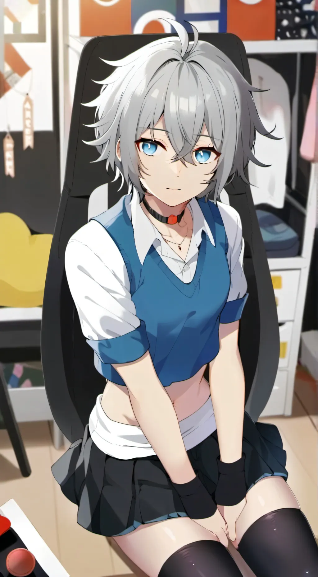 ai character: femboy background
