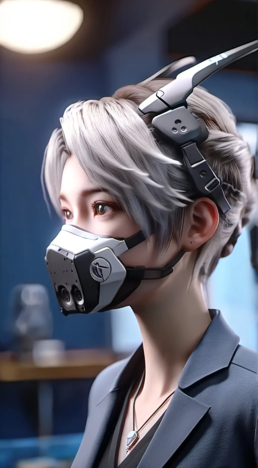ai character: balls background