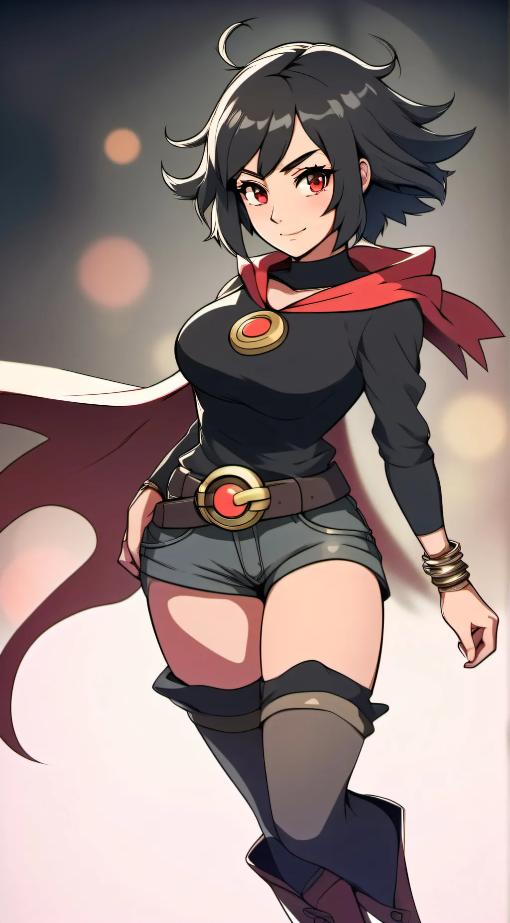 ai character: Zinnia (Pokemon) 6 background