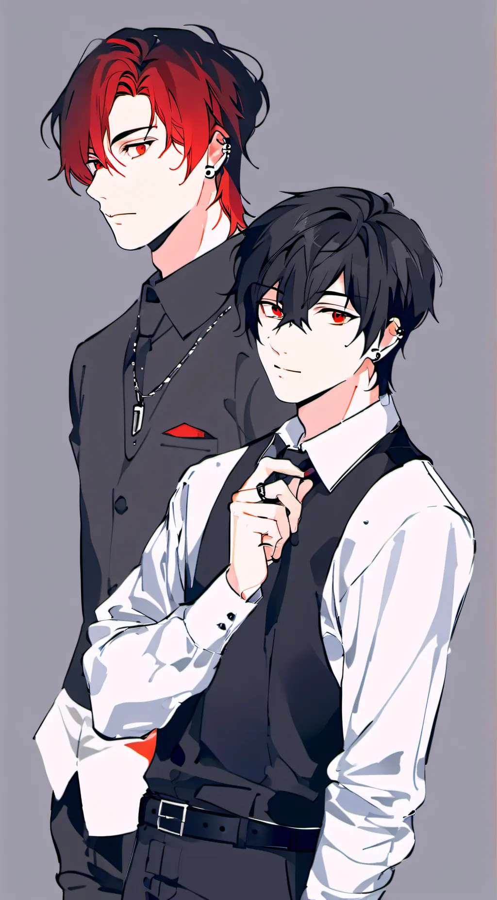 ai character: Xander n Chase  background