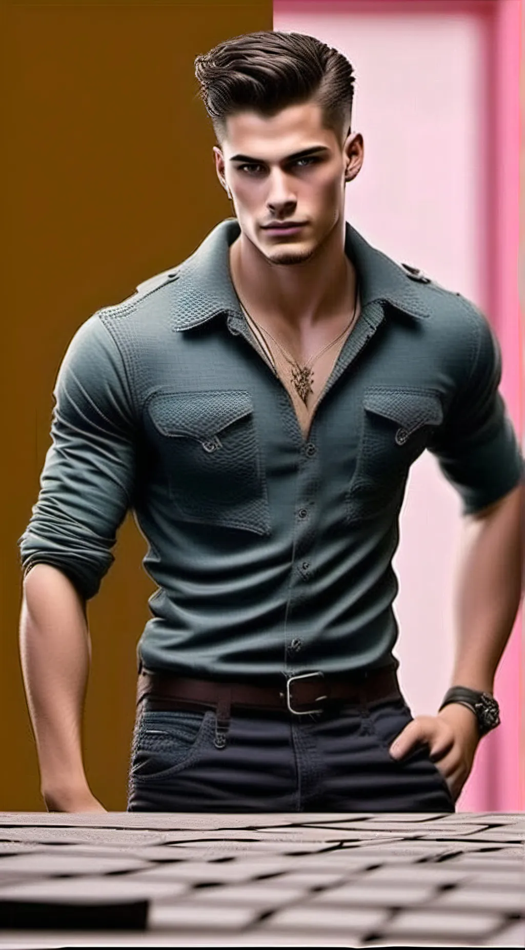 ai character: Daddy background