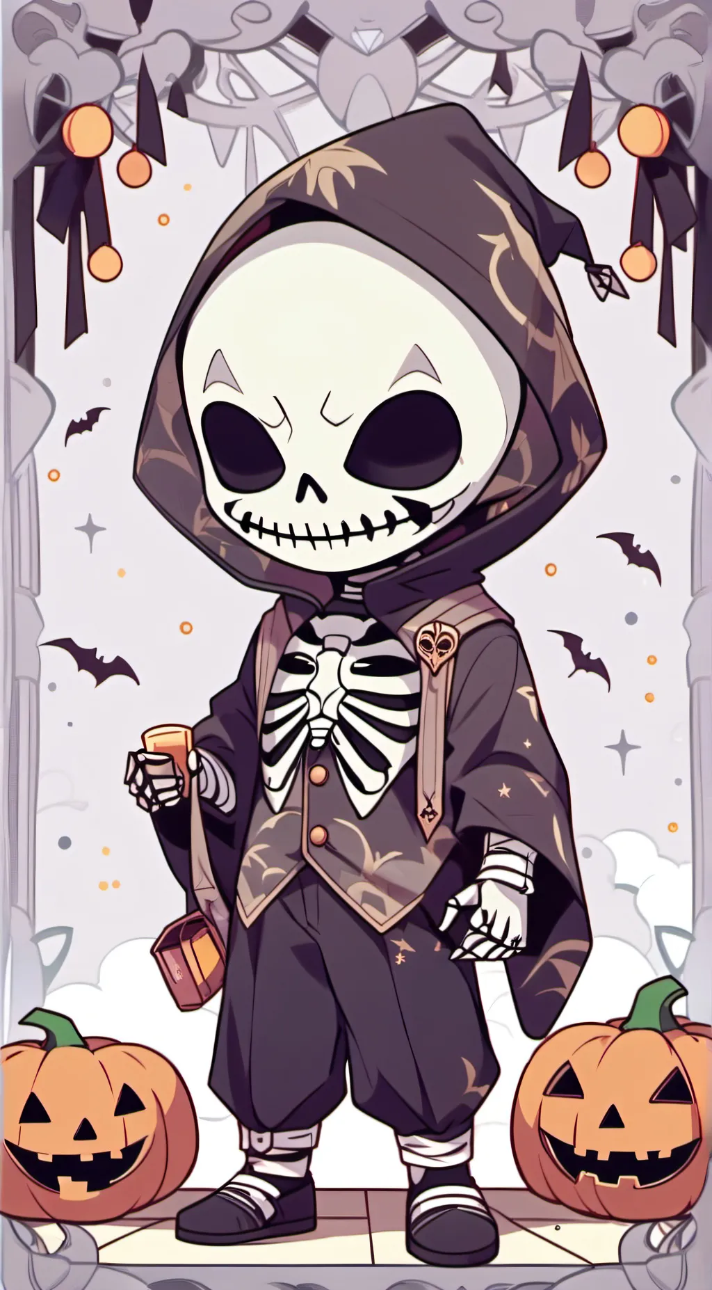 ai character: skid background