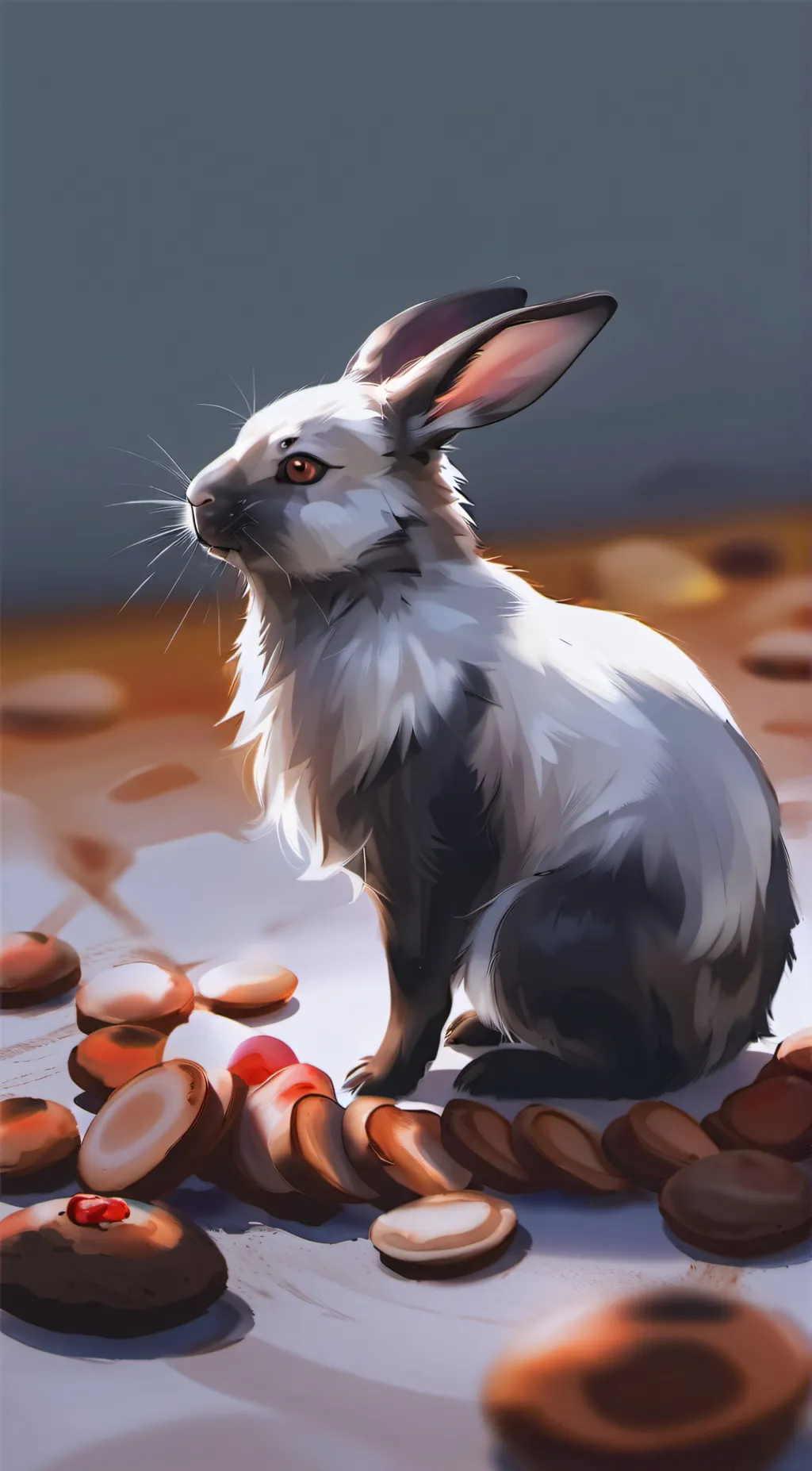 ai character: Bunny background