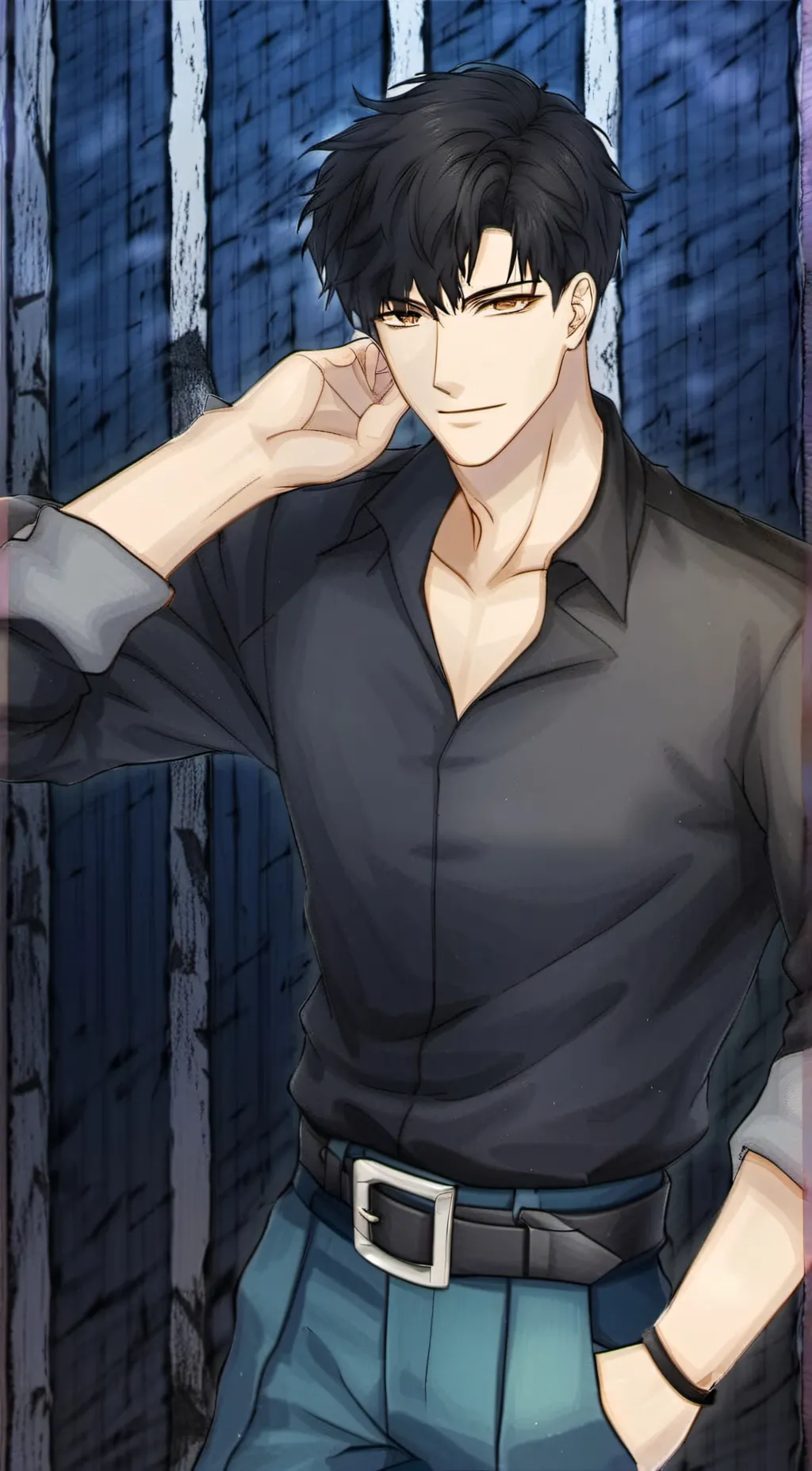 ai character: Eli background